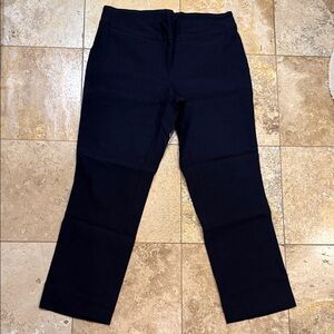Tribal Women's Navy Cropped Pants